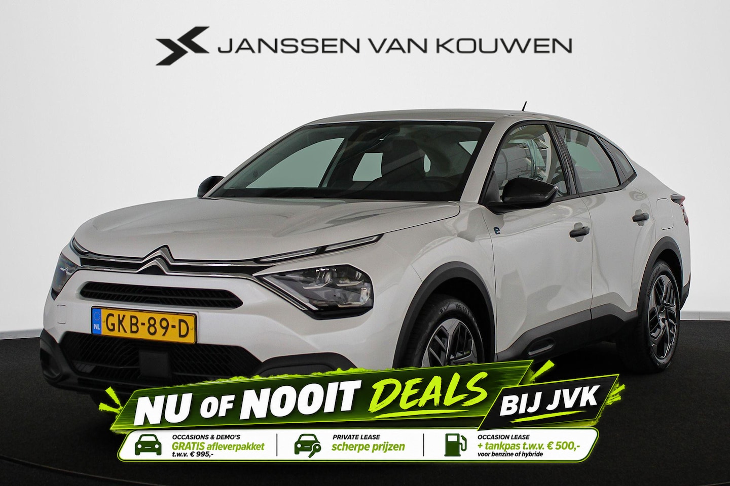 Citroën Ë-C4 X - You 50 kWh SOH 100% Camera Apple CarPlay - AutoWereld.nl