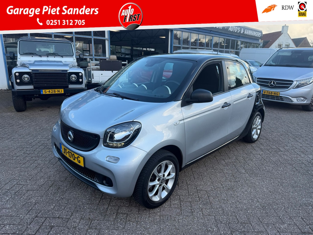 Smart Forfour - 1.0 Pure I Automaat I Clima I Cruise I Bluetooth I NL-Auto I - AutoWereld.nl
