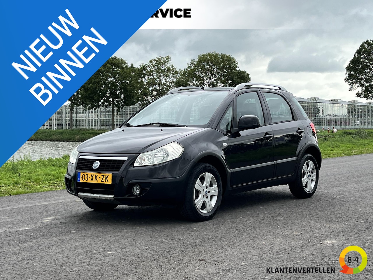 Fiat Sedici - 1.6-16V Experience Airco, radio, trekhaak, leder - AutoWereld.nl
