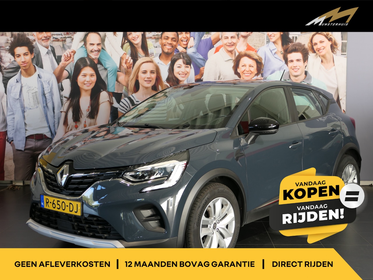 Renault Captur - 1.3 TCe 130 Zen Stoelverwarming, Trekhaak, Clima, Apple carplay/Android Auto - AutoWereld.nl