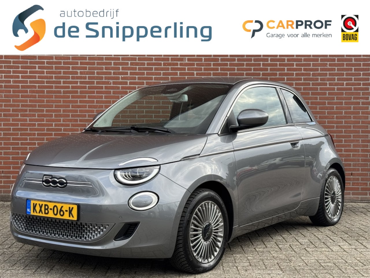 Fiat 500e - 42 kWh CARPLAY SOH 98% PDC CAMERA STOELVW LED DAB CLIMA LMV CRUISE - AutoWereld.nl