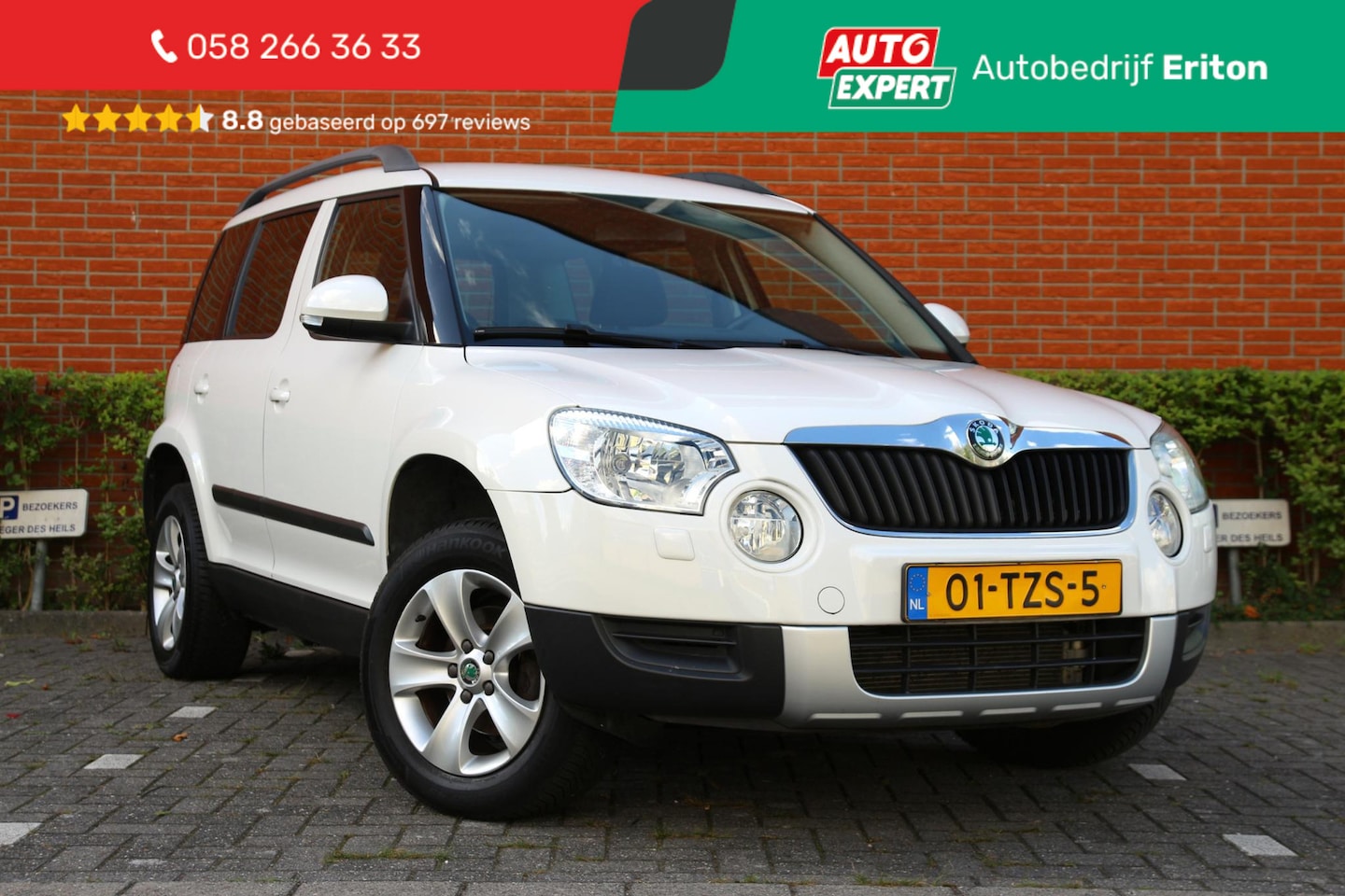 Skoda Yeti - 1.2 TSI Ambition | NL-auto | Automaat! | 5 deuren | Climate control | Cruise control | Nav - AutoWereld.nl