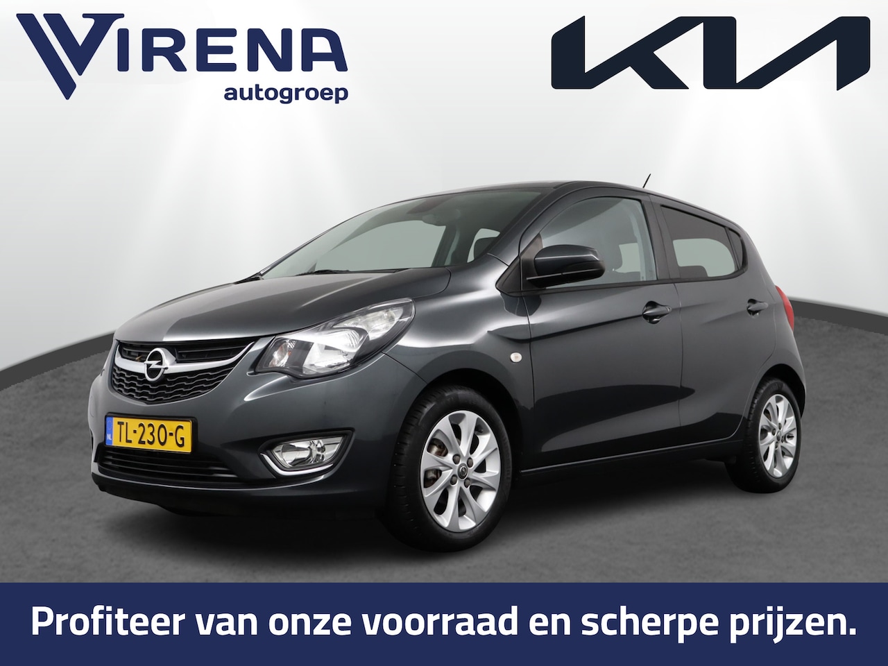 Opel Karl - 1.0 ecoFLEX Innovation - Automaat - NAP - Stoelverwarming - Stuurverwarming - Apple carpla - AutoWereld.nl