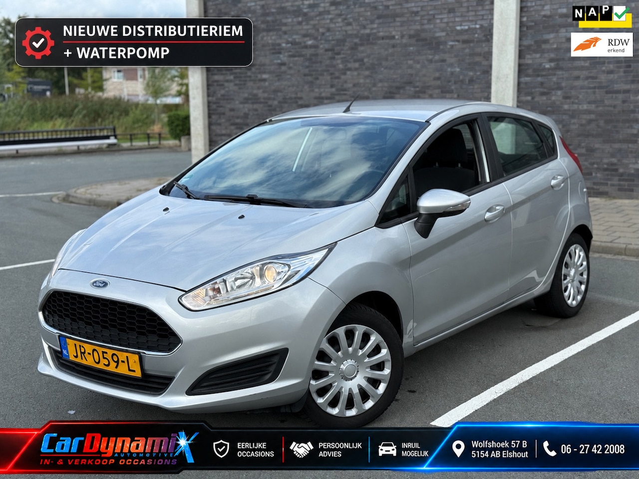 Ford Fiesta - 1.0 Style | Nwe Distributie + WP | Gr. Beurt | APK 2027 | Historie Aanwezig - AutoWereld.nl