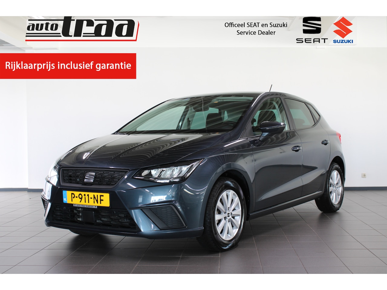 SEAT Ibiza - 1.0 EcoTSI Style Business Intense / Stoelverwarming / Beats audio / Parkeersensoren voor + - AutoWereld.nl