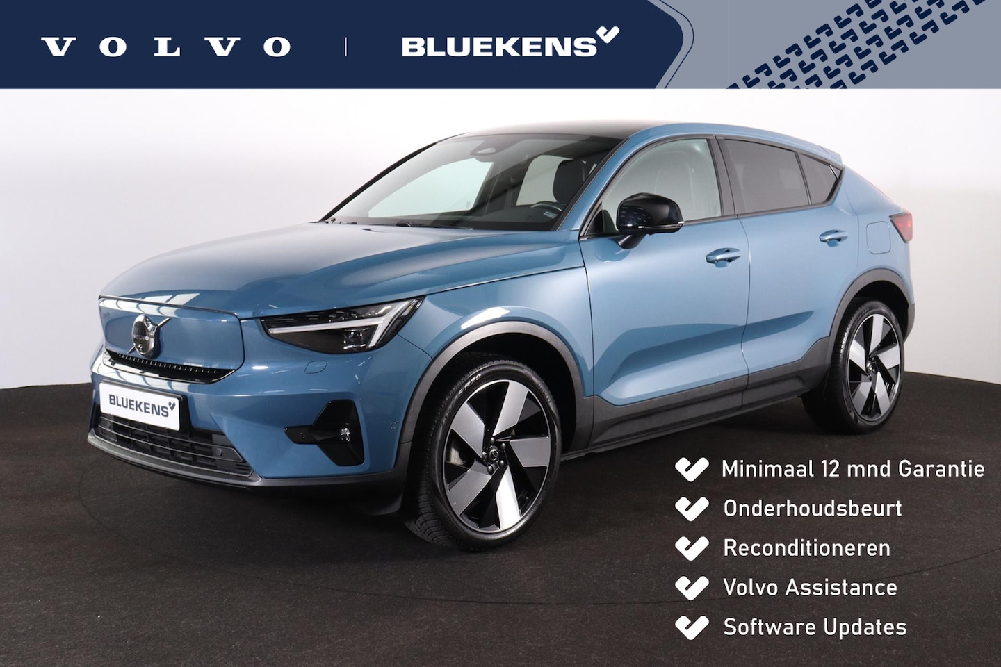 Volvo C40 - Extended Range Ultimate 82 kWh - Panoramadak - IntelliSafe Assist & Surround - 360º Camera - AutoWereld.nl