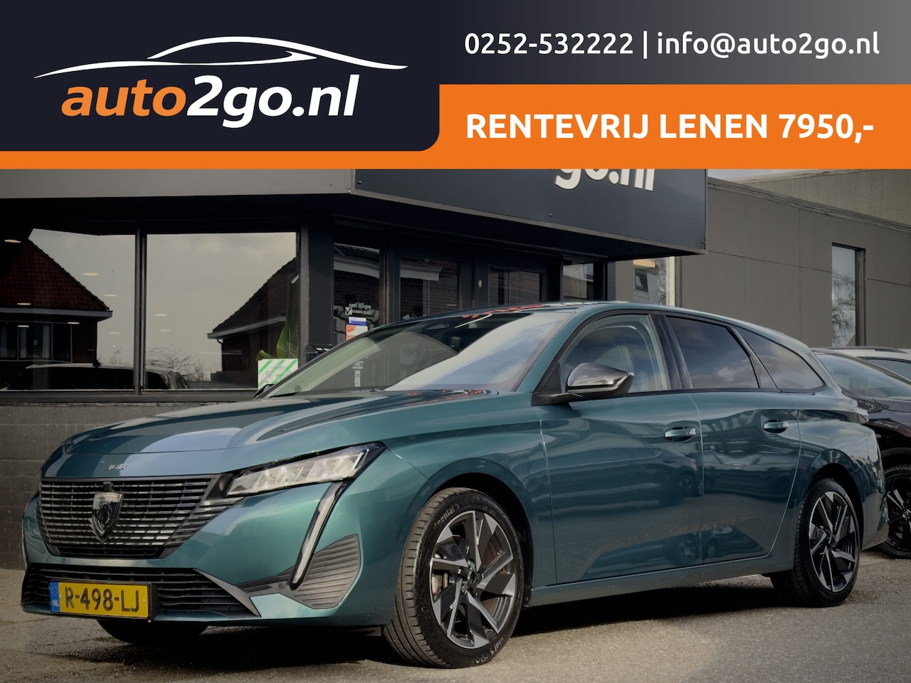 Peugeot 308 SW - 1.2 AUT8 ALLURE PACK LEDER NAVI CAMERA DIG-DASH APPLE-CARPLAY LED LMV PDC - AutoWereld.nl
