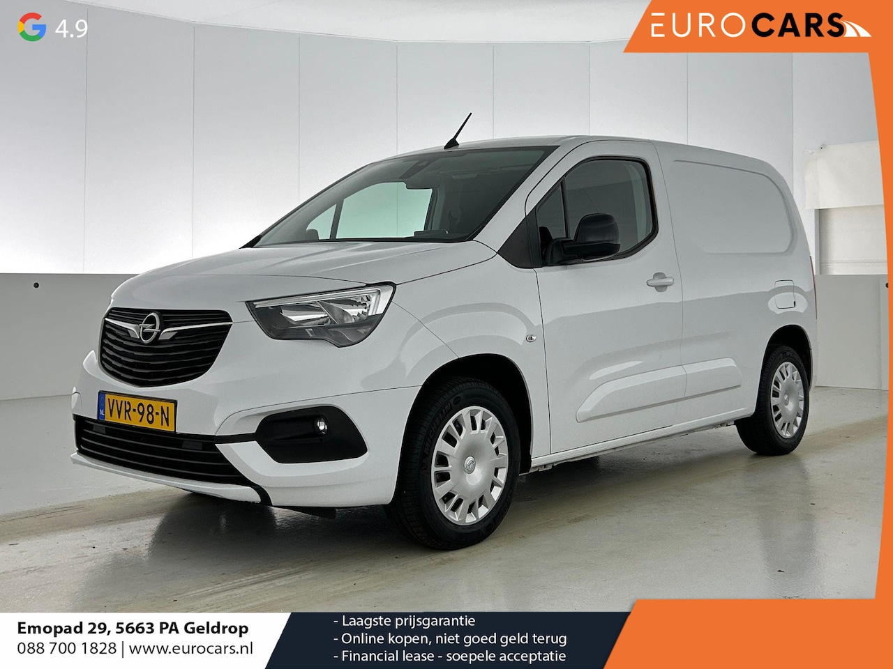 Opel Combo - 130pk L1 Automaat Apple Carplay Trekhaak Parkeersensoren Airco Cruise control 2-zits - AutoWereld.nl