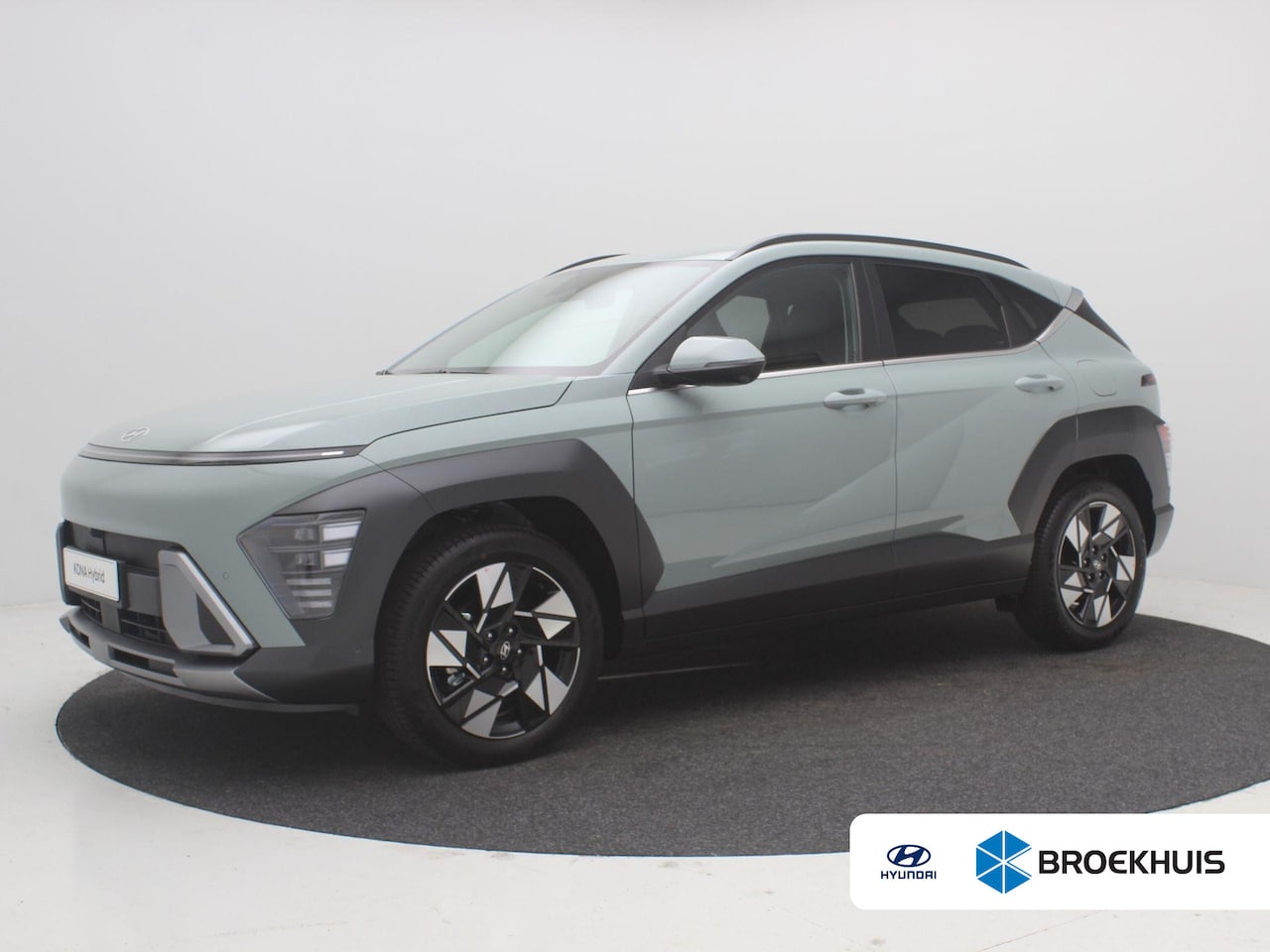 Hyundai Kona - 1.6 GDI HEV Premium / €4.000,- Voordeel / 360º Camera / Lederen Bekleding / Elektrische St - AutoWereld.nl