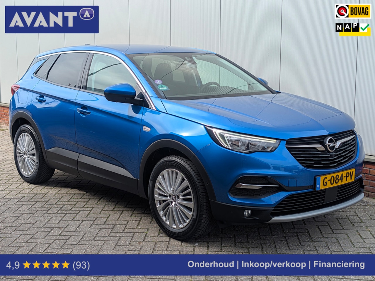 Opel Grandland X - 1.2 Turbo Innovation - Trekhaak - CarPlay - Adaptief Cruise - Vol optie's - Camera - AutoWereld.nl