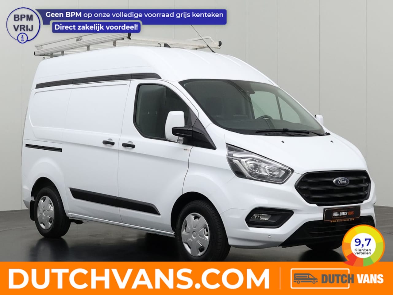 Ford Transit Custom - 2.0TDCi 130PK Imperiaal | Multimedia | Camera | Airco | Cruise | 3-Zits - AutoWereld.nl