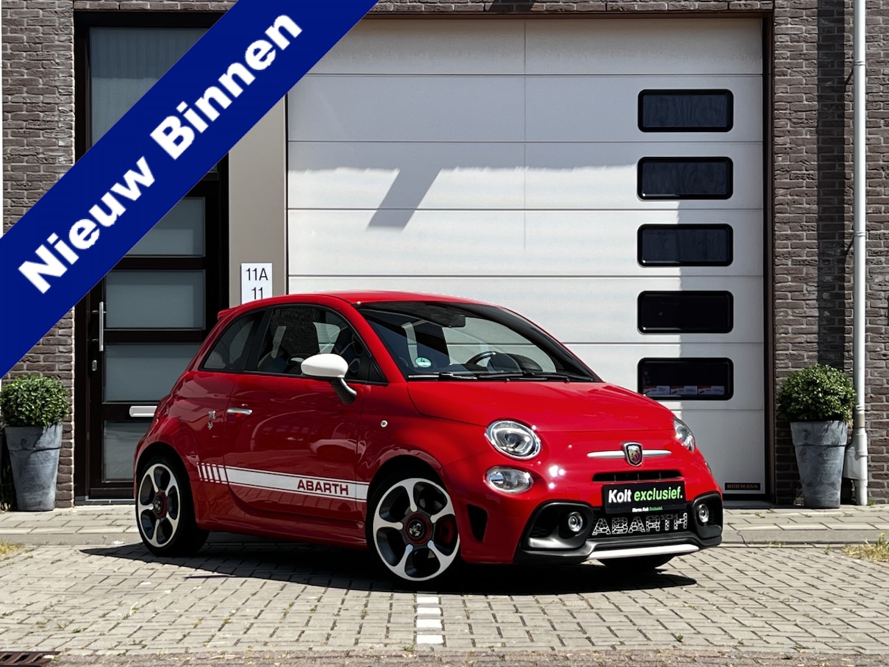 Fiat 500 Abarth - 1.4 T-Jet 595 Turbo 145 PK | UNIEK 43000 KM | Corsa Pakket | Airco | 17"LM Velgen | Schaal - AutoWereld.nl