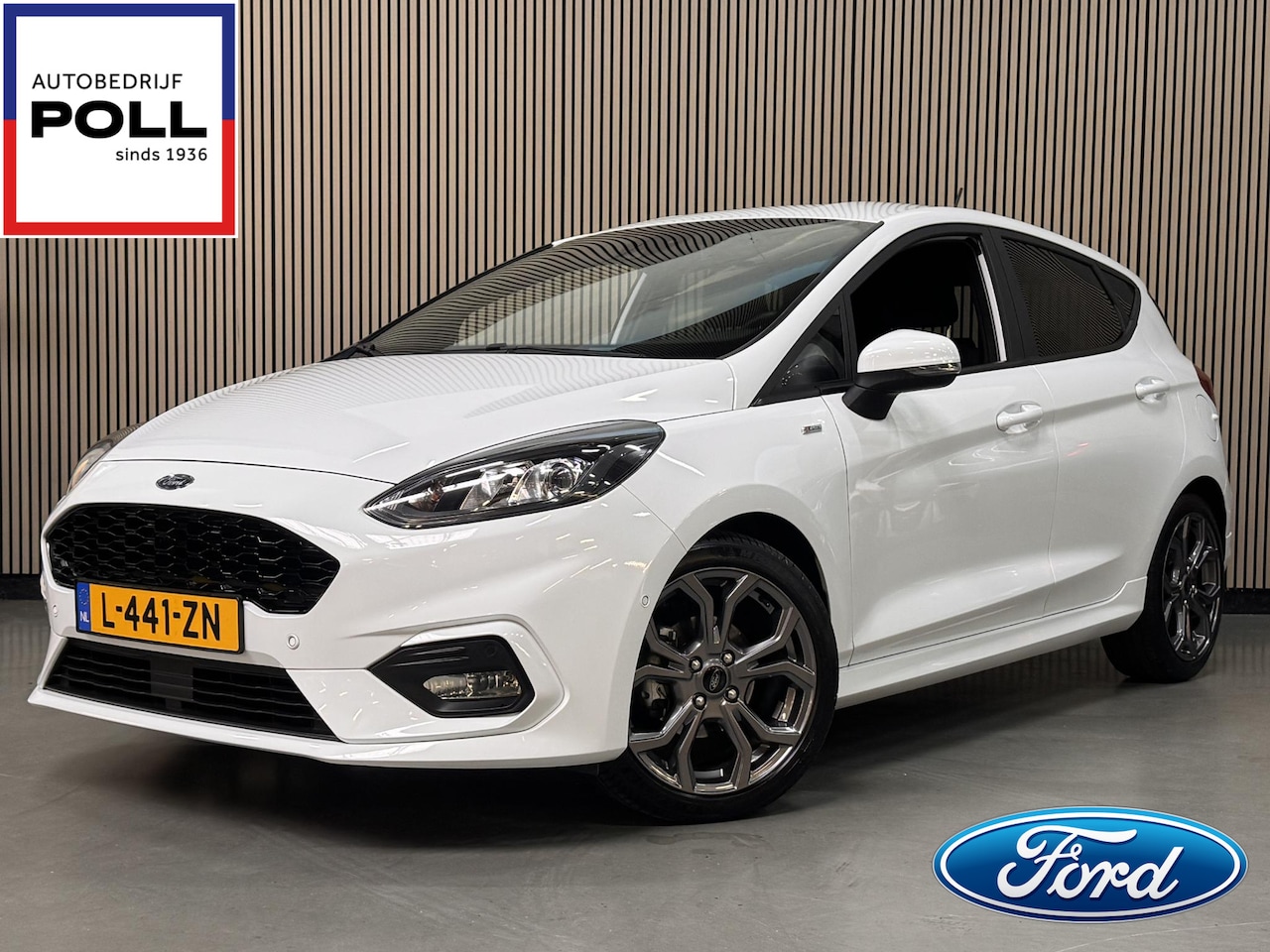 Ford Fiesta - 125pk Eco Hybrid ST-Line Ad. Cruise Camera Winter Parking Dodehoek pack Dealeronderhouden - AutoWereld.nl