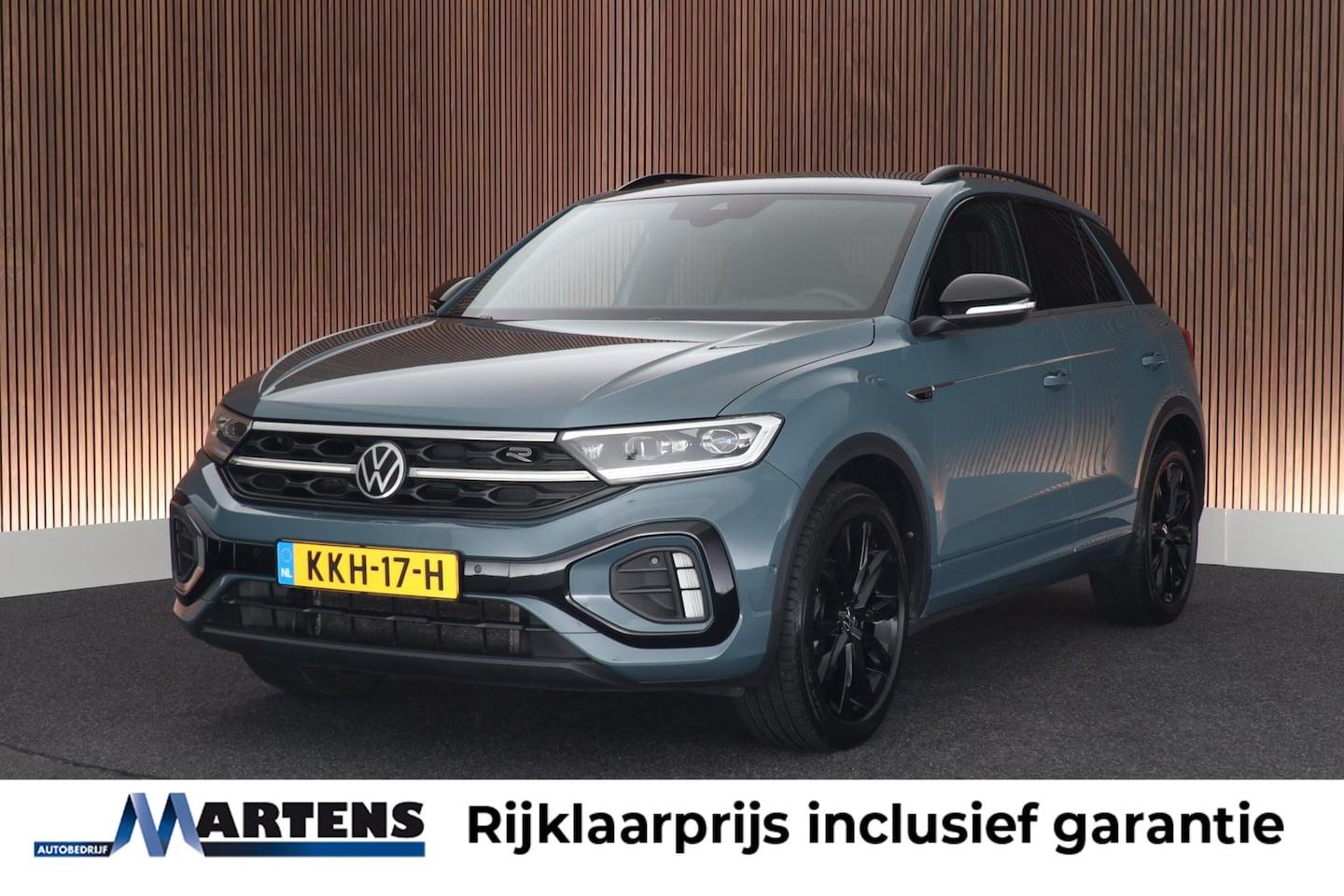 Volkswagen T-Roc - 1.5 TSI 150pk DSG R-Line Business+ Black Style Trekhaak Camera Beats Stoelverwarming LED N - AutoWereld.nl