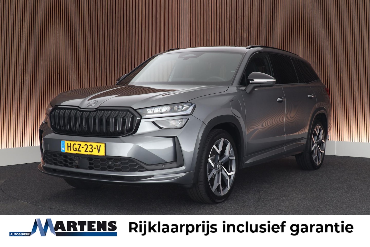 Skoda Kodiaq - 1.5 TSI 204pk PHEV Sportline Business Matrix LED Keyless Navigatie Camera Memory - AutoWereld.nl