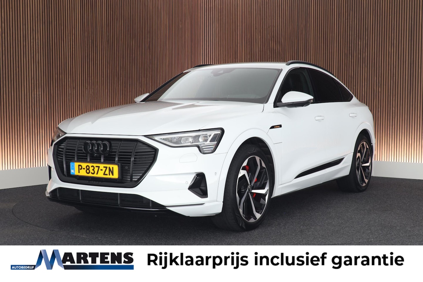 Audi e-tron Sportback - 55 408pk quattro S edition 95 kWh SOH 91% Luchtvering 360Camera Nachtzicht Keyless Adaptiv - AutoWereld.nl