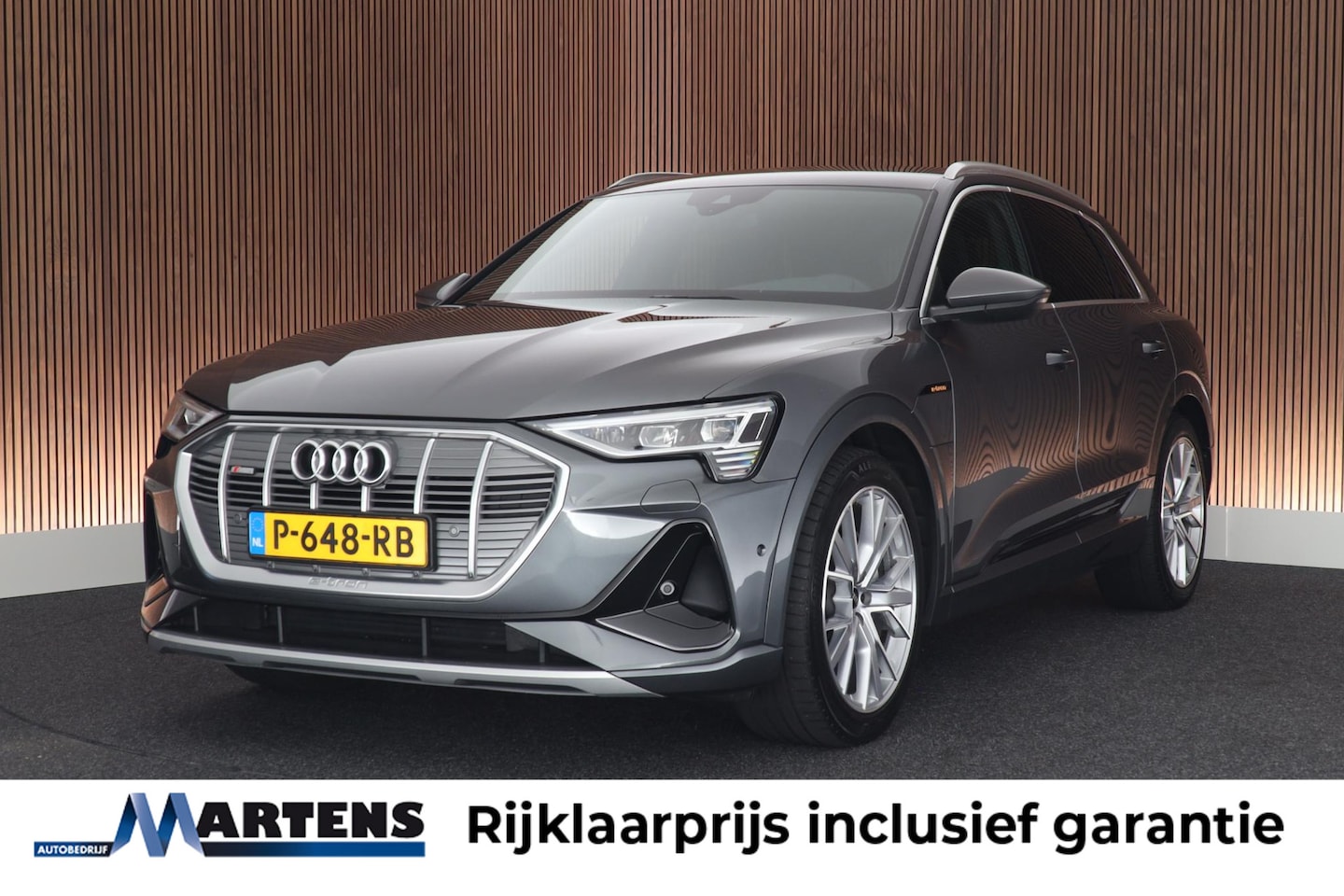 Audi e-tron - 55 408pk quattro S edition 95 kWh SOH 94% HUD Elec stoelen Memory Camera ACC S-Line - AutoWereld.nl