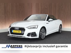 Audi A5 Cabriolet - 35 TFSI 150pk S edition Nekverwarming Stoelverwarming Leder Virtual Cockpit Matrix Led 2x