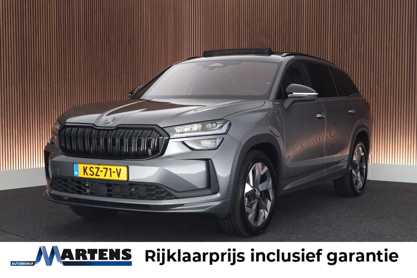 Skoda Kodiaq - 1.5 TSI 204pk PHEV Sportline Business Trekhaak Camera Canton LED Memory Stoelverwarming Pa - AutoWereld.nl
