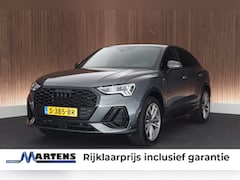 Audi Q3 Sportback - 45 TFSI 245pk e S Edition Trekhaak Keyless Camera Sonos Leder Navigatie Adaptive Cruise 2x