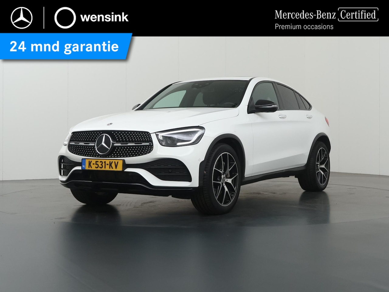 Mercedes-Benz GLC-klasse Coupé - 200 4MATIC Premium Plus | AMG line | Night | Schuifdak | Memory | Stoelverwarming | 360 gr - AutoWereld.nl