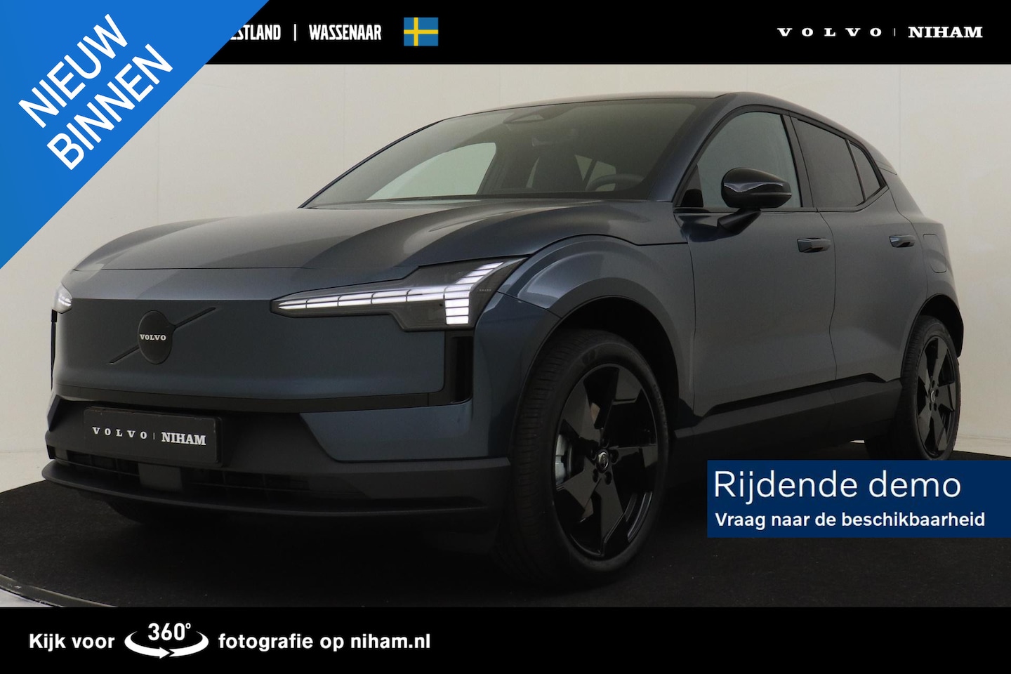Volvo EX30 - P5 LONG RANGE PLUS BLACK EDITION EUROPA 69 kWh -HARMAN/KARDON|CLIMATE|POWER-SEATS|PRIVACY. - AutoWereld.nl