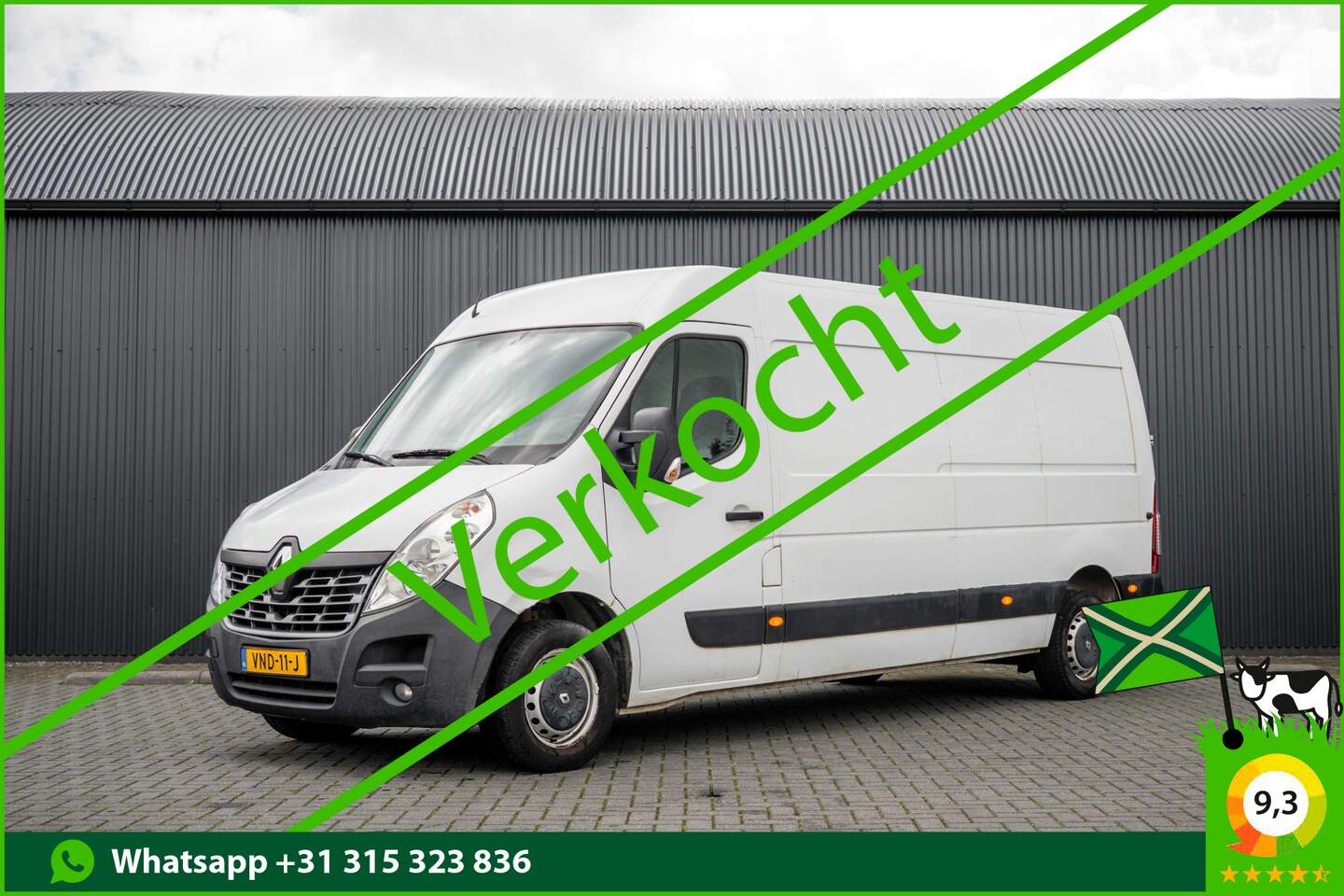 Renault Master - 2.3 dCi 130 PK | L3H2 | 3-Zits | Camera | Cruise | Airco - AutoWereld.nl