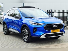 Ford Kuga - 2.5 PHEV Active X. Panodak, Leer/Alcantara, Stoel&StuurVerw, 19"LMV, Haak 2100kg