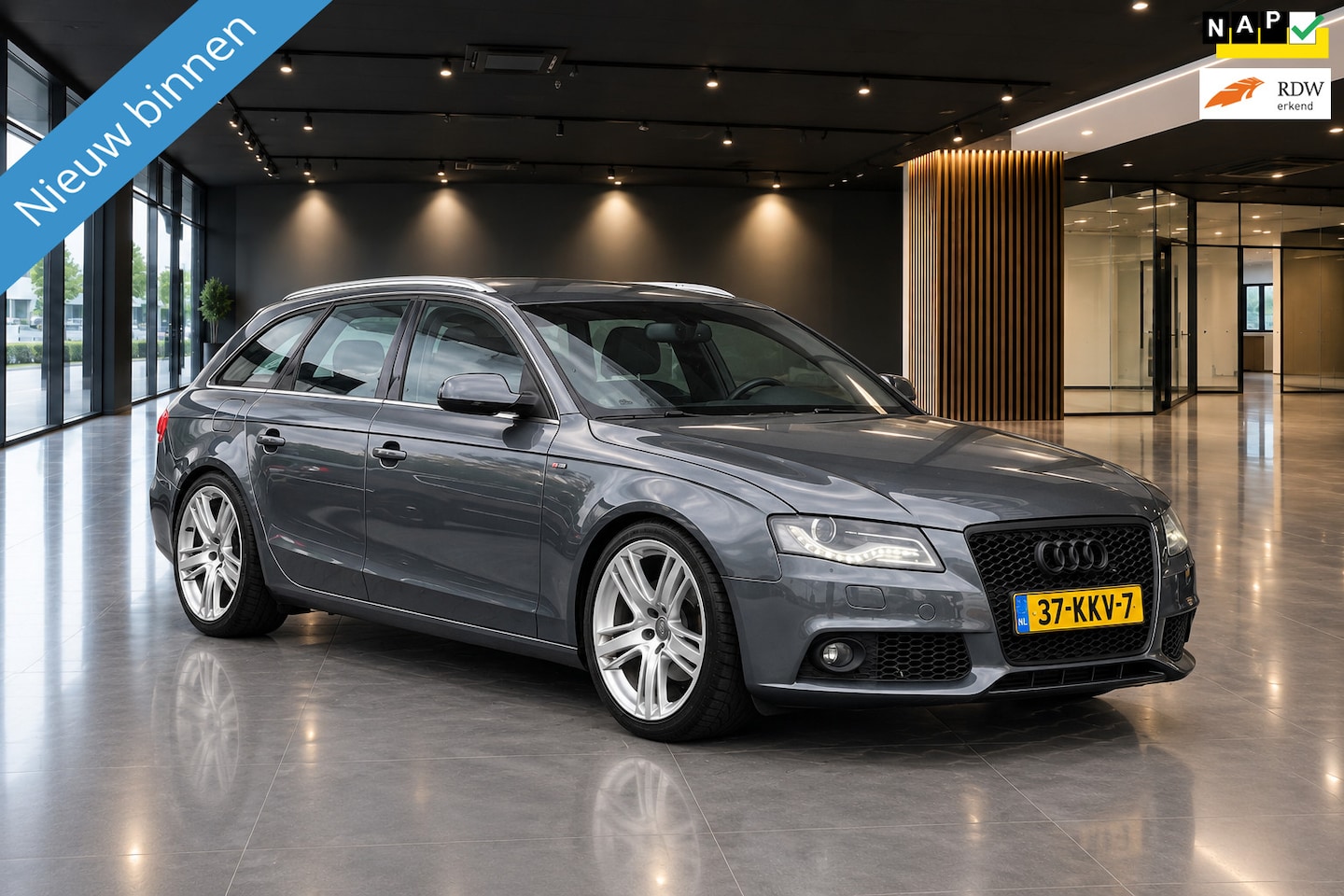 Audi A4 Avant - 2.0 TFSI S-LINE EDITION AIRCO NAVI APK-2027 - AutoWereld.nl
