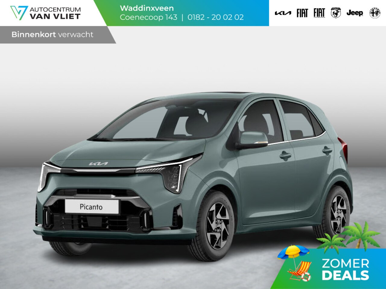 Kia Picanto - 1.0 GDi DynamicPlusLine | Levering Oktober | Navi | LM velgen | Cruise controle - AutoWereld.nl