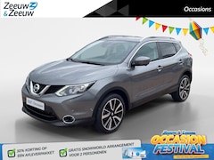 Nissan Qashqai - 1.2 Tekna *Automaat*Navi+360Camera*Climate Control*Stoelverwarming*Panoramadak*Trekhaak*LM