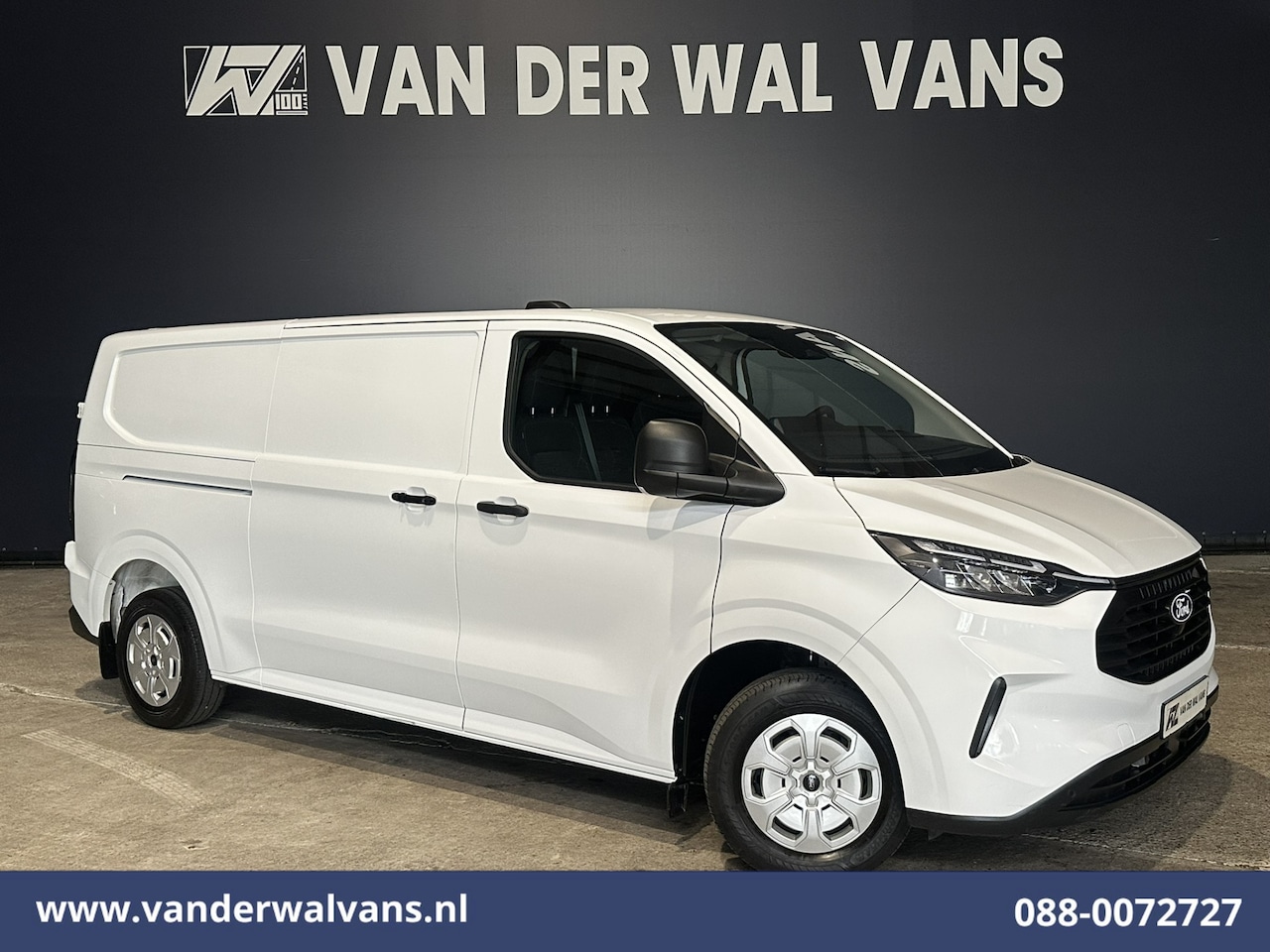 Ford Transit Custom - 2.0 TDCI 111pk L2H1 Euro6 Airco | Camera | Navigatie | LED | Apple Carplay | Cruisecontrol - AutoWereld.nl