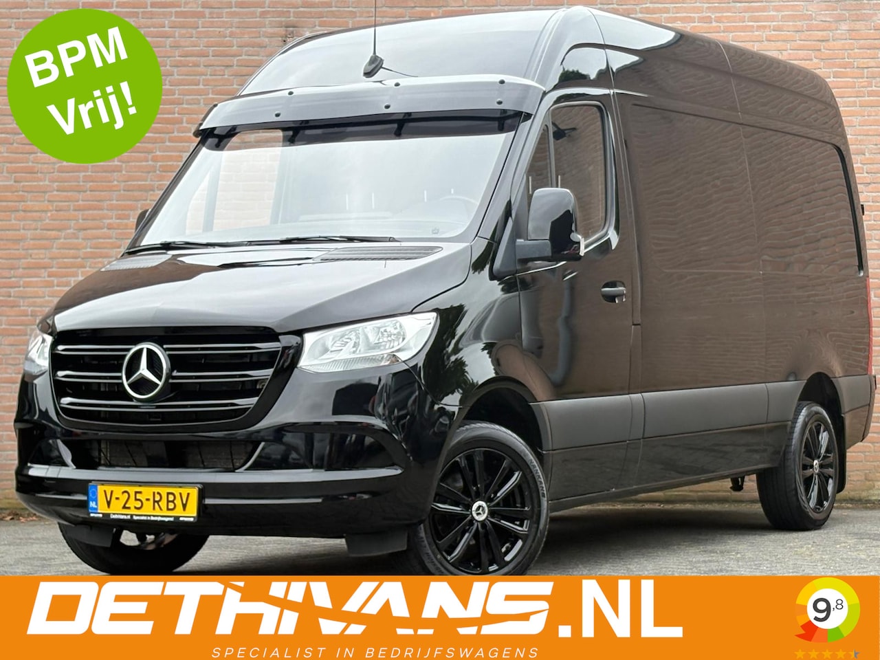 Mercedes-Benz Sprinter - 317CDI 170PK L2H2 RWD 3.500KG Trekhaak / Carplay / Euro6 - AutoWereld.nl