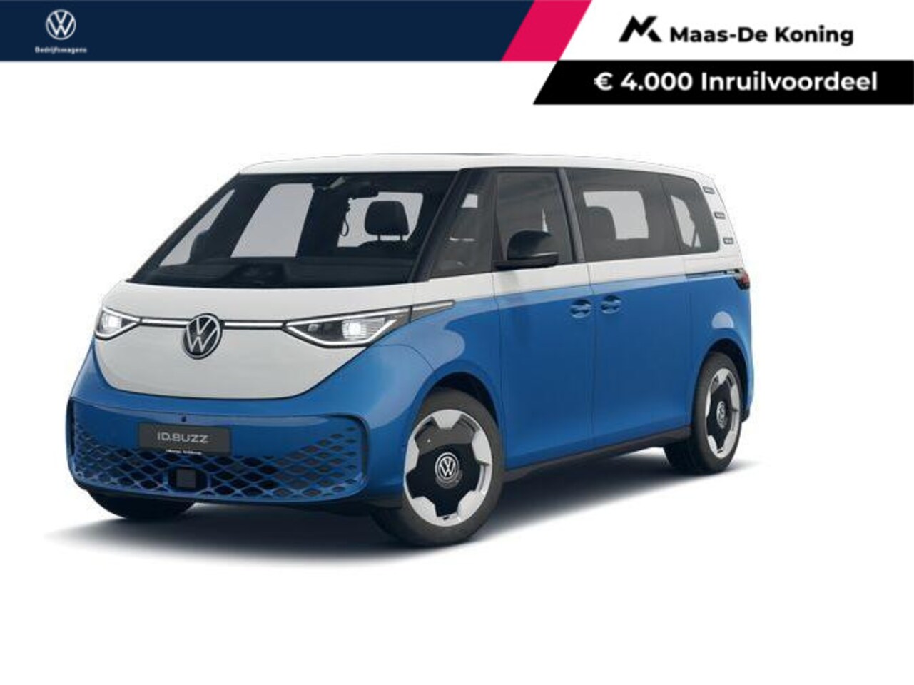 Volkswagen ID. Buzz - Bedrijfswagens Pro Limited 86kWh 286pk L2 6-Zits · 740340 - AutoWereld.nl