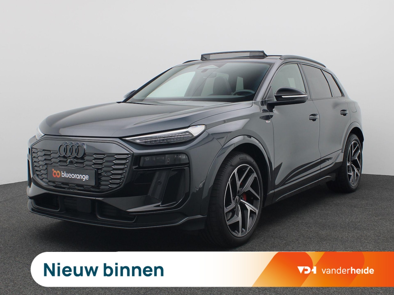 Audi Q6 e-tron - S edition performance 100 kWh 306PK Aut. SOH 99,99%, Panoramadak, Trekhaak, Sportstoelen P - AutoWereld.nl