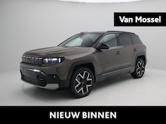 Jeep Compass - First Edition 74 kWh | Direct Leverbaar | Panoramdak Gratis | NAVI | Stoelverwarming + Sto