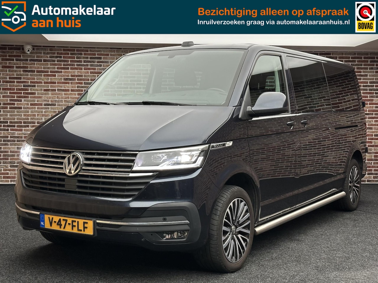 Volkswagen Transporter - 2.0 TDI L2H1 30 DC Bulli achteruitrijcamera| dubbele cabine - AutoWereld.nl