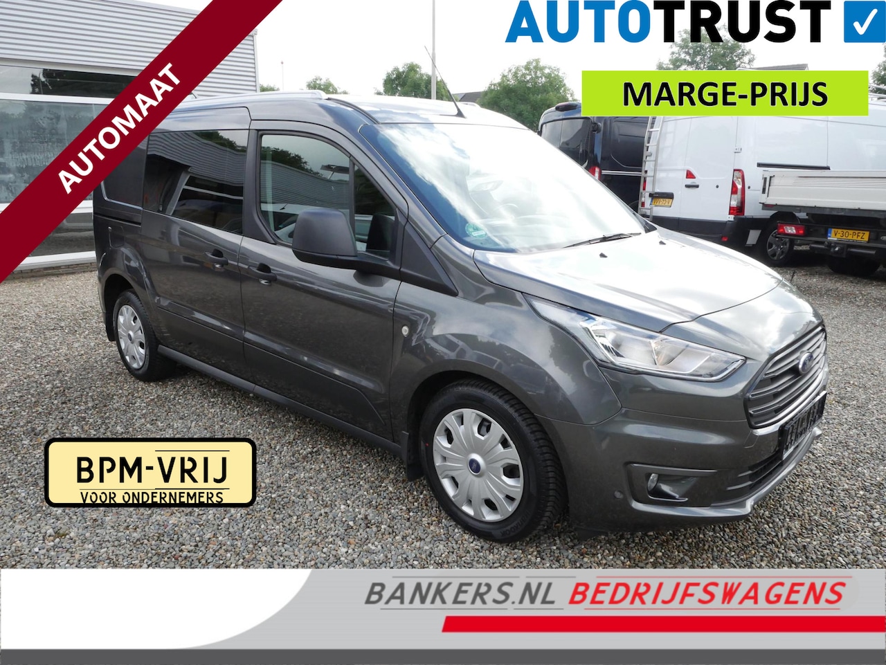 Ford Transit Connect - 1.5Tdci 120PK L2 Automaat GEREVISEERD MARGEPRIJS - AutoWereld.nl