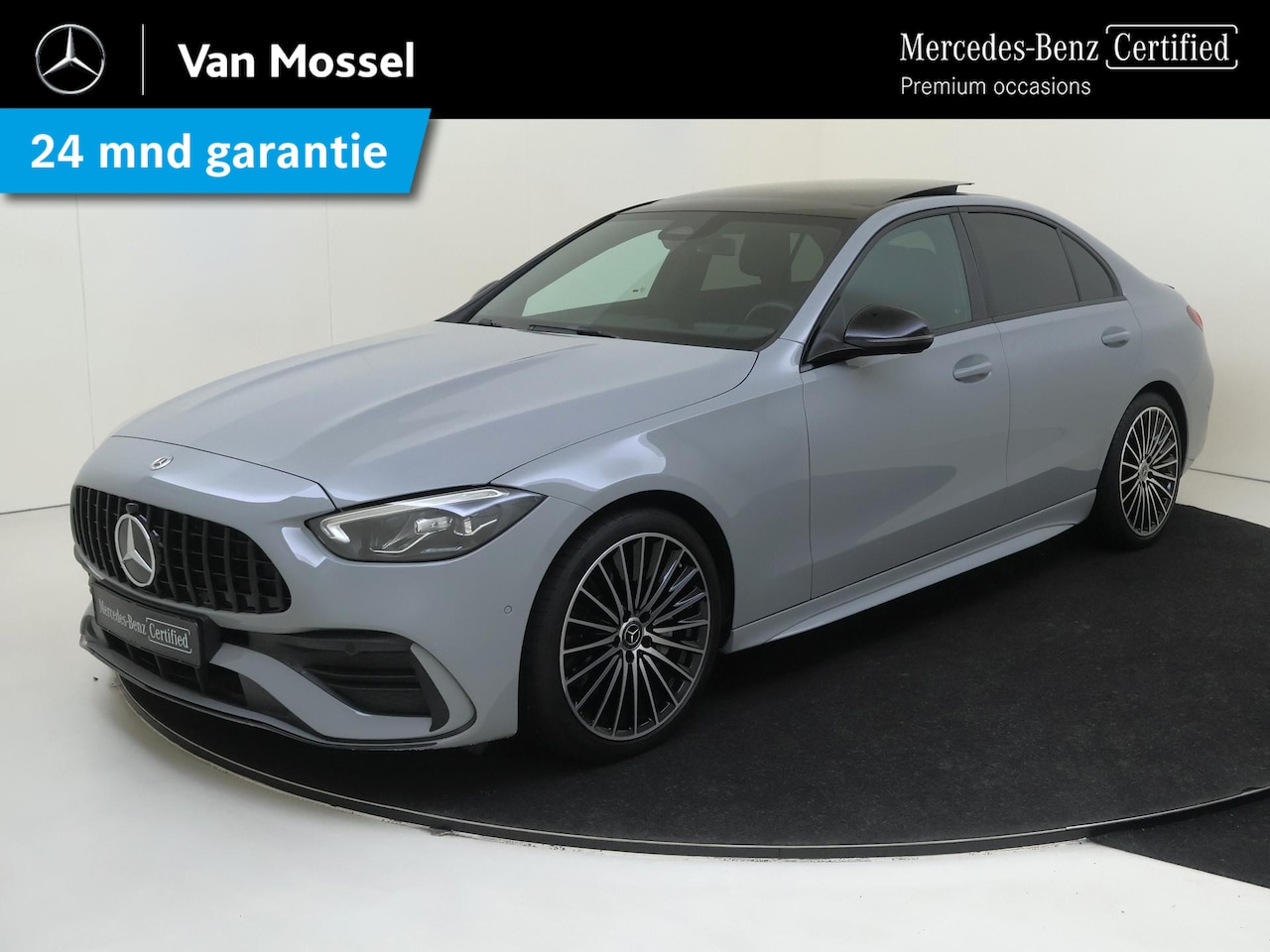 Mercedes-Benz C-klasse - 180 Star Edition / Panoramadak/ C43 AMG Look/ Night/ 19 inch/ Memory - AutoWereld.nl