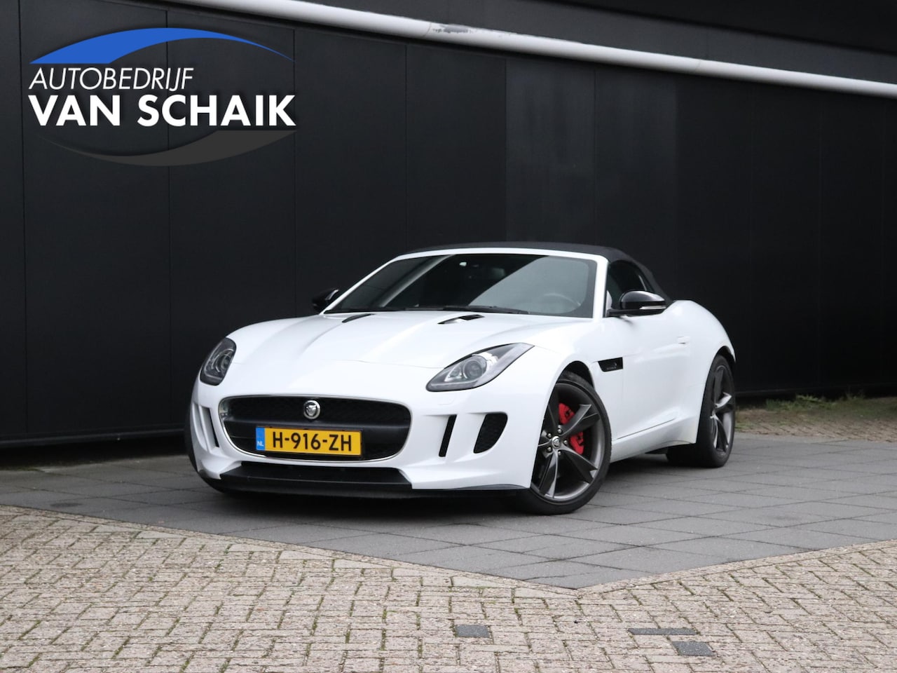 Jaguar F-type - 3.0 V6 Convertible LEDER | NAVI | MERIDIAN SURROUND | CAMERA - AutoWereld.nl