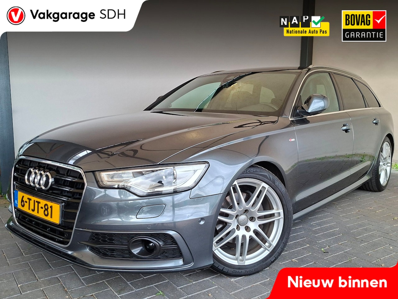 Audi A6 Avant - 2.0 TFSI S-Line|Automaat|Memory Seats|BOSE|360-Camera|Prachtige auto - AutoWereld.nl