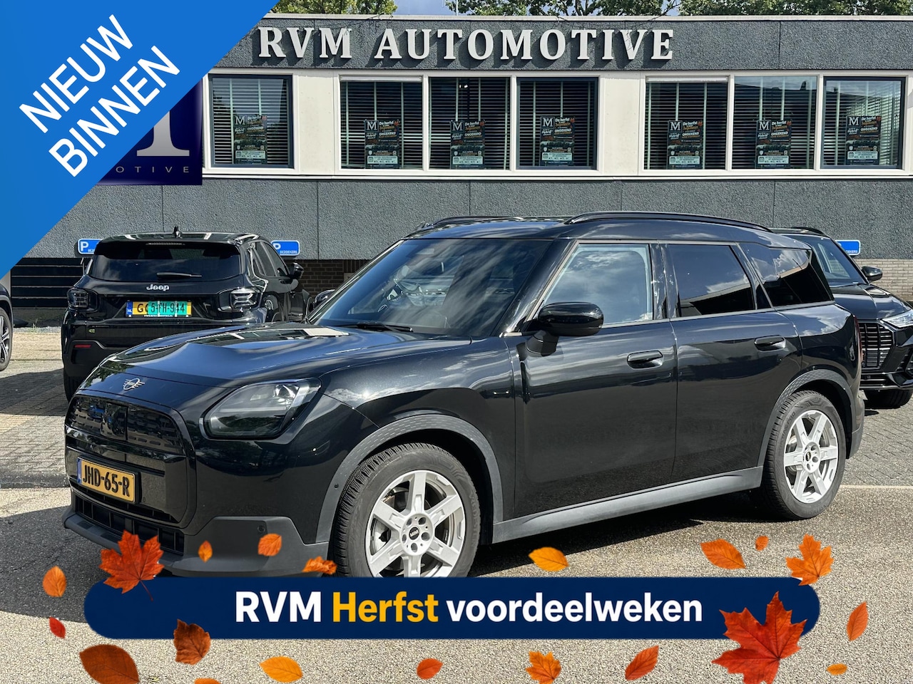 MINI Countryman - E Blackyard 66.5 kWh SOH 100% | VAN: € 37.900,- VOOR: € 35.877,- UW HERFSTVOORDEEL: € 2.02 - AutoWereld.nl