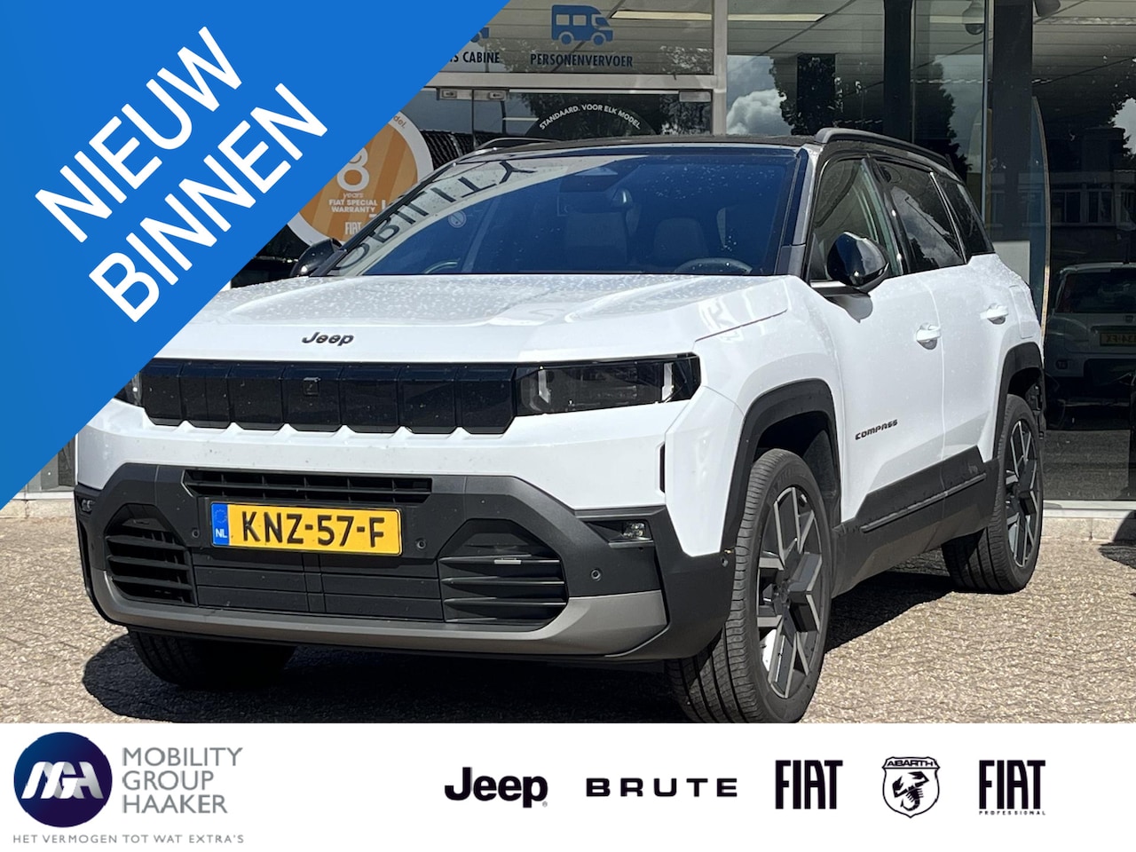Jeep Compass - 1.6 e-Hybrid Plug-In Summit | Schuif-kanteldak | Dodehoek detectie | Stoelverwarming - AutoWereld.nl
