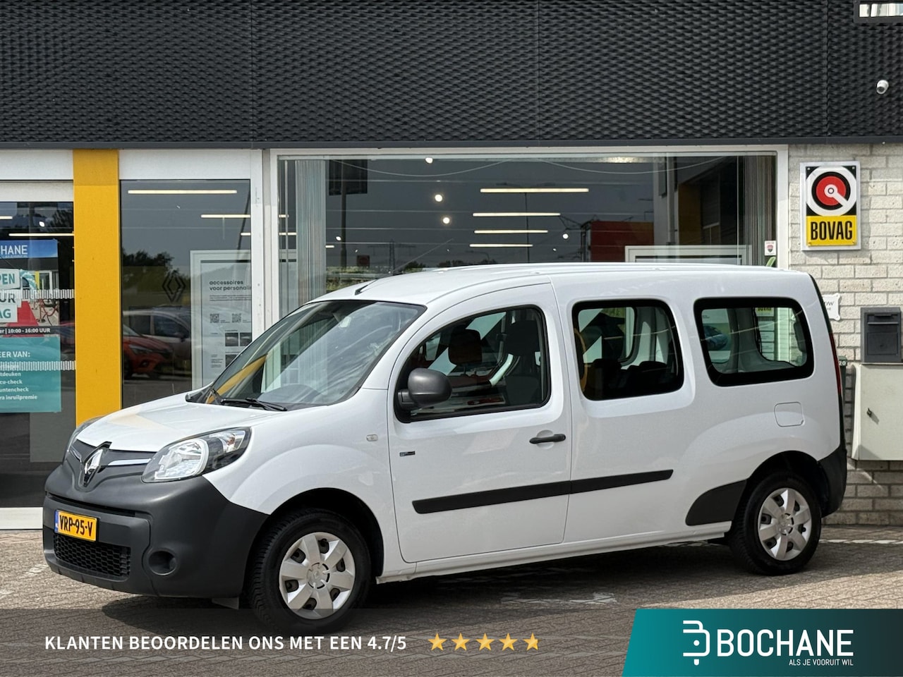 Renault Kangoo - Z.E. Maxi (incl. accu) | 93% SoH | Cruise Control | Airco | BT-Radio | - AutoWereld.nl