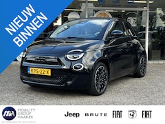 Fiat 500 C - La Prima 42 kWh | Cabrio | Apple-Android | Parkeercamera
