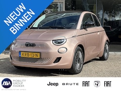 Fiat 500e - La Prima 42 kWh | Panoramadak | Apple-Android | Parkeercamera