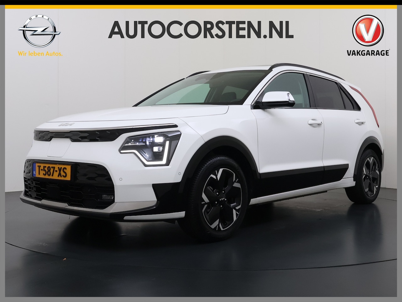 Kia Niro EV - ExecutiveLine 204PK 64.8kWh Adap.Cruise Head-Up Stoelverwarming+Ventilatie Camera Schuif-/ - AutoWereld.nl