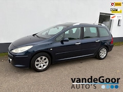 Peugeot 307 SW - 1.6-16V Premium, '07, climate, cruise, trekhaak, pdc, nette auto