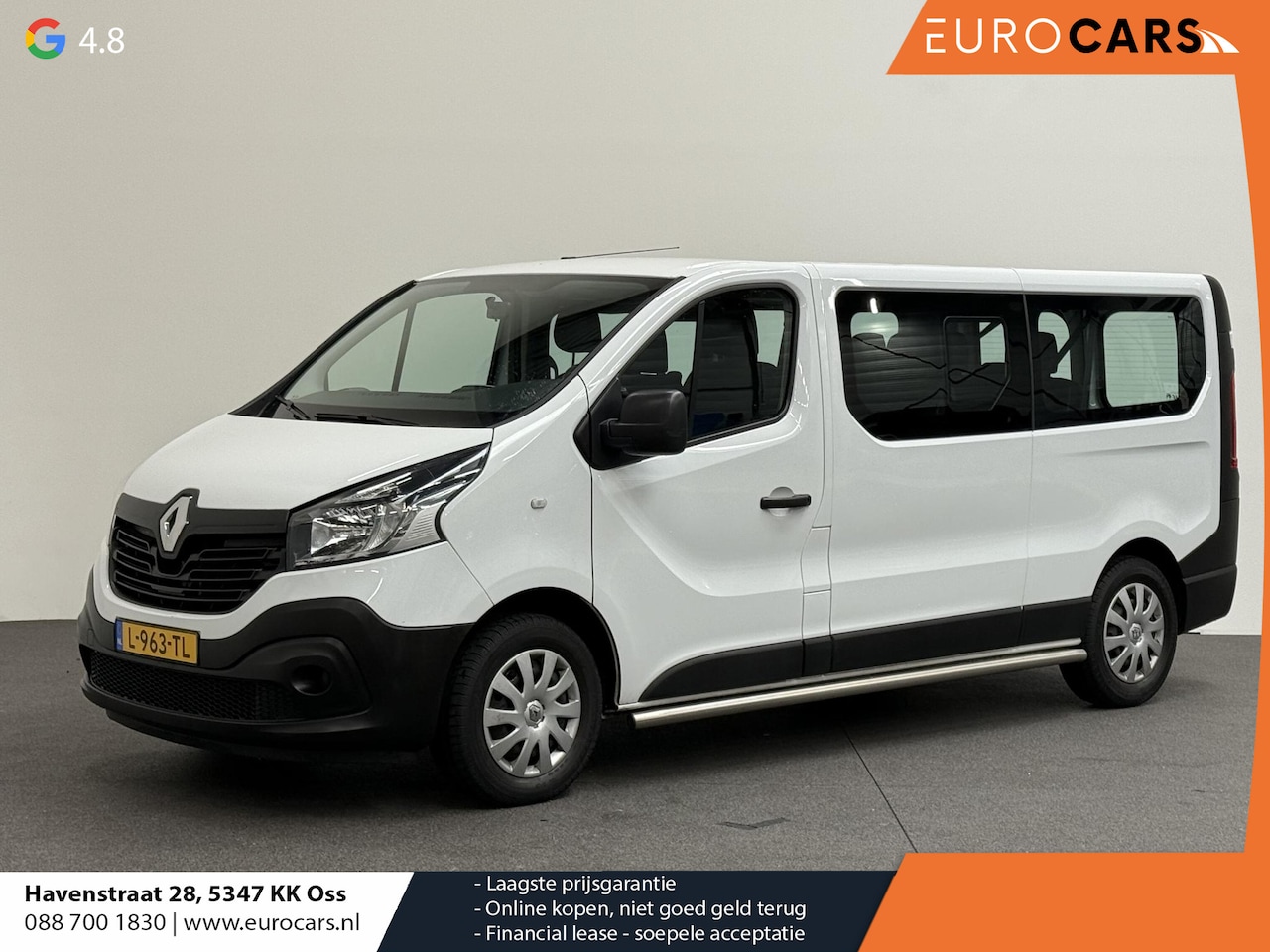 Renault Trafic Passenger - 1.6 dCi Grand Zen Energy 9persoons PERSONENBUS Incl. BTW/BPM Airco Navi Cruise Control - AutoWereld.nl