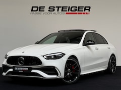 Mercedes-Benz C-klasse - 300 e AMG Pano Memory Burmester Distronic Massage 360 Digital Led Sfeer